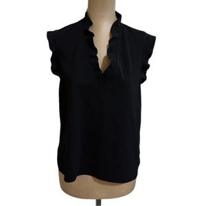 Maje Black Blouse